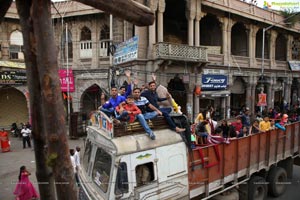 Ganesh Immersion Procession at Charminar