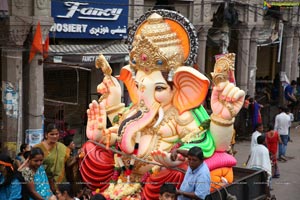 Ganesh Immersion Procession at Charminar