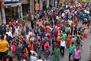 Ganesh Immersion Procession at Charminar