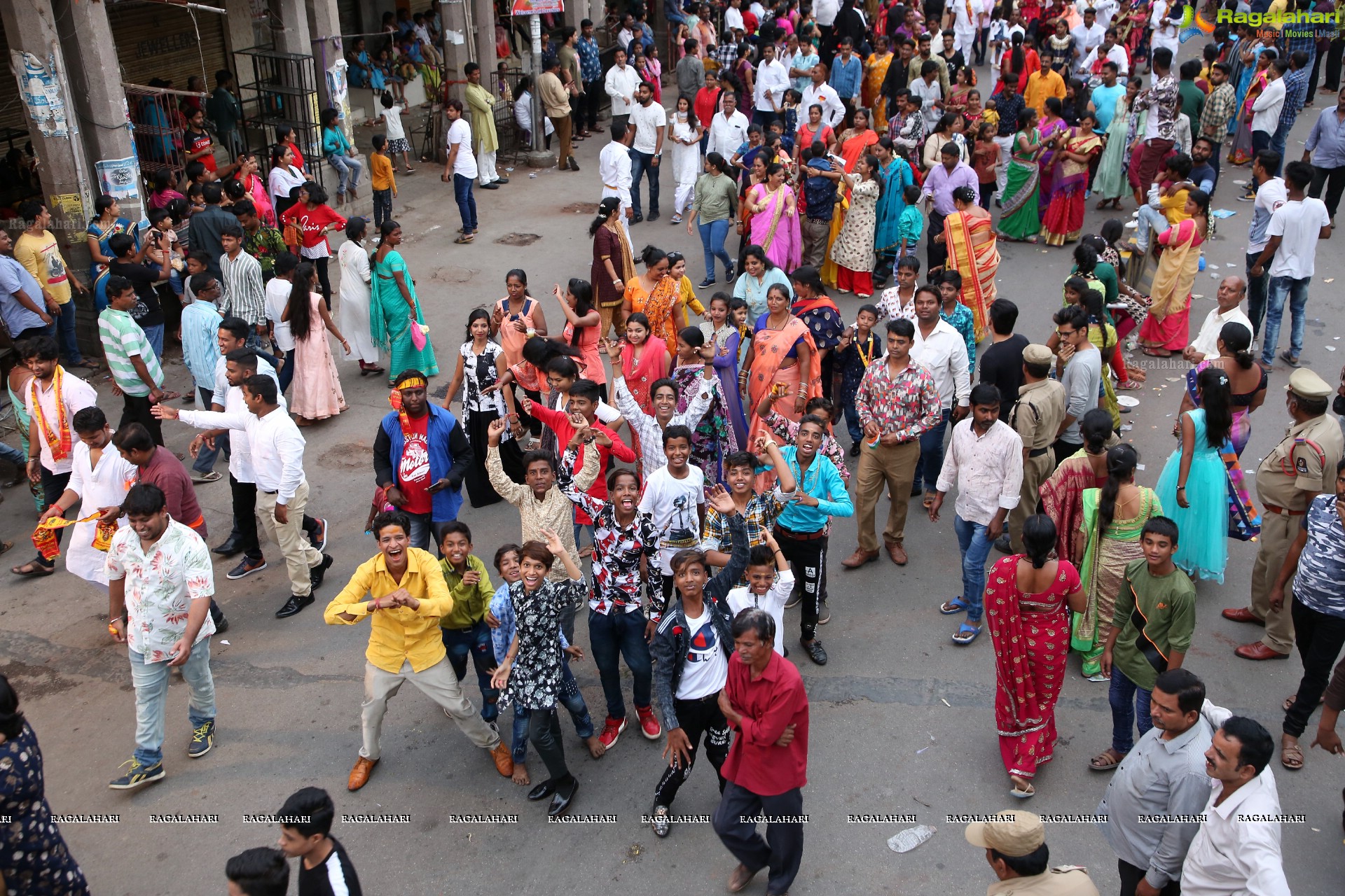 Ganesh Immersion Procession 2019 at Charminar