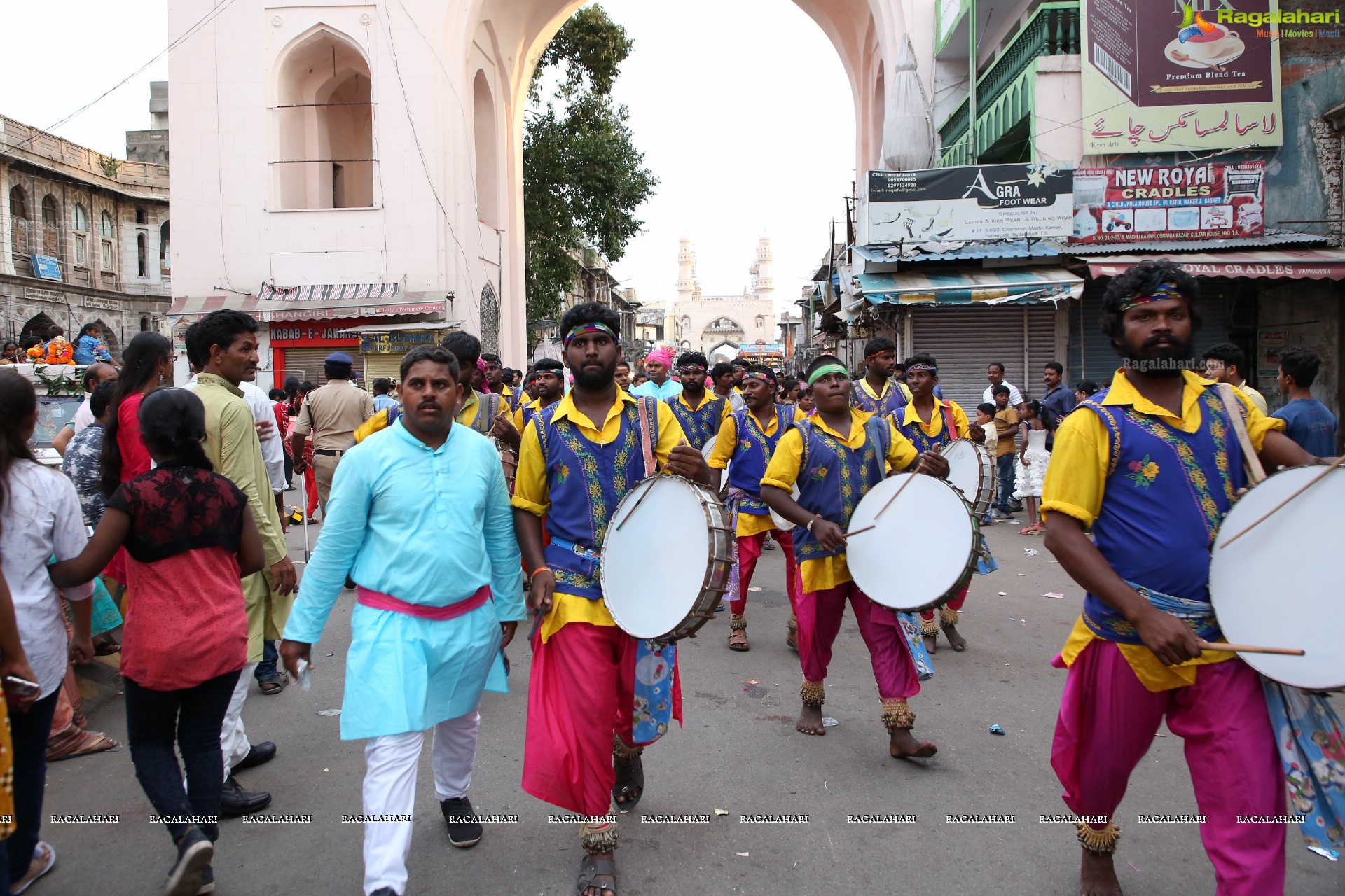 Ganesh Immersion Procession 2019 at Charminar