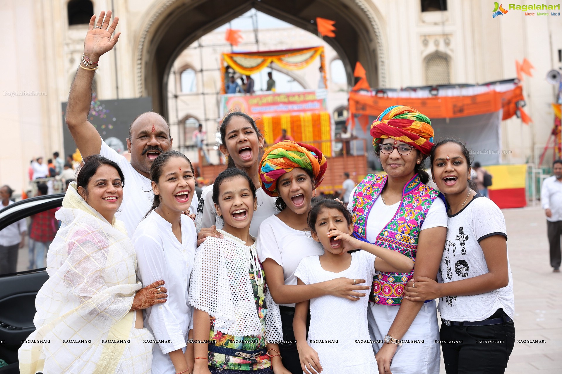 Ganesh Immersion Procession 2019 at Charminar