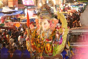 Ganesh Immersion Procession at Charminar