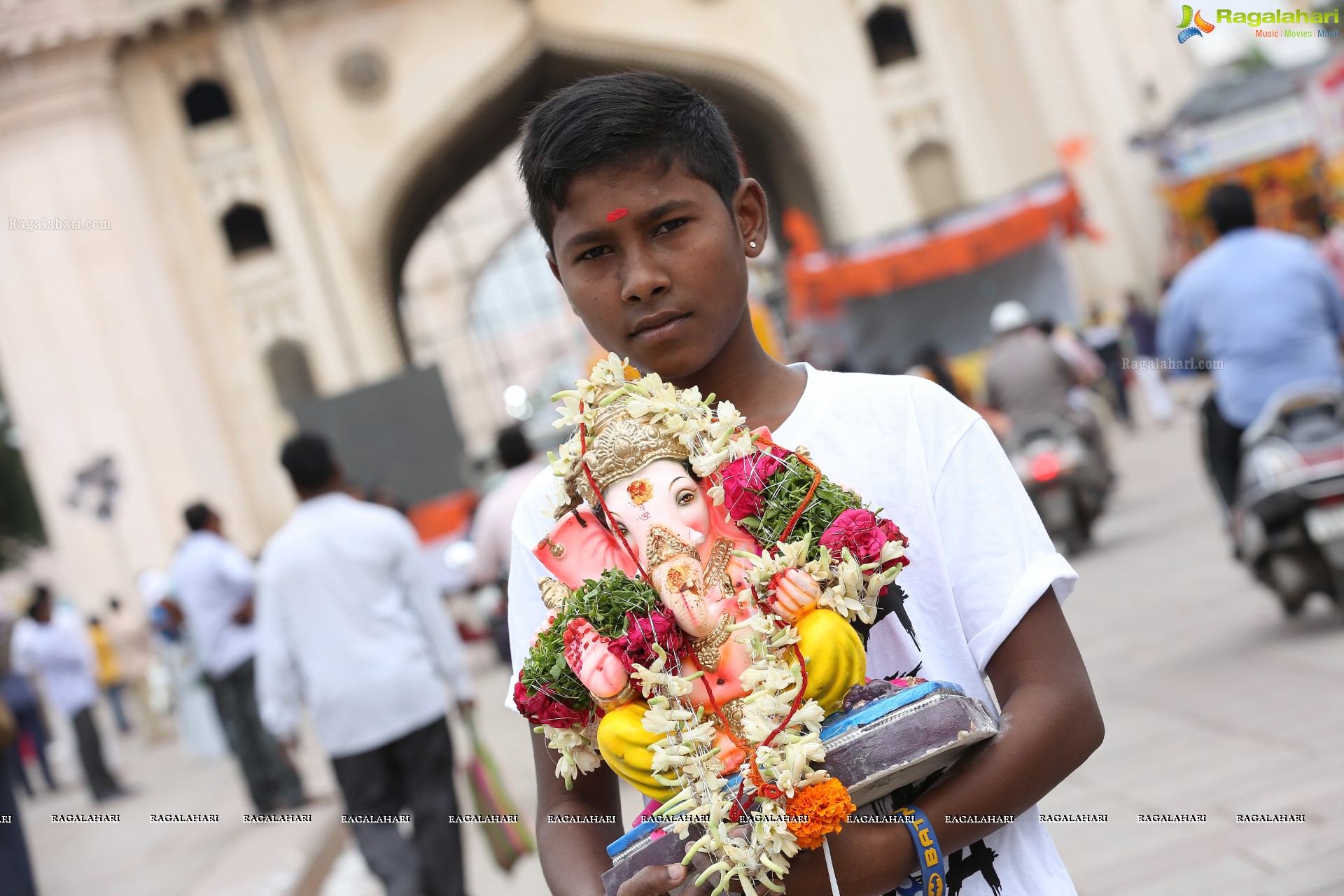 Ganesh Immersion Procession 2019 at Charminar