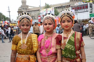 Ganesh Immersion Procession at Charminar