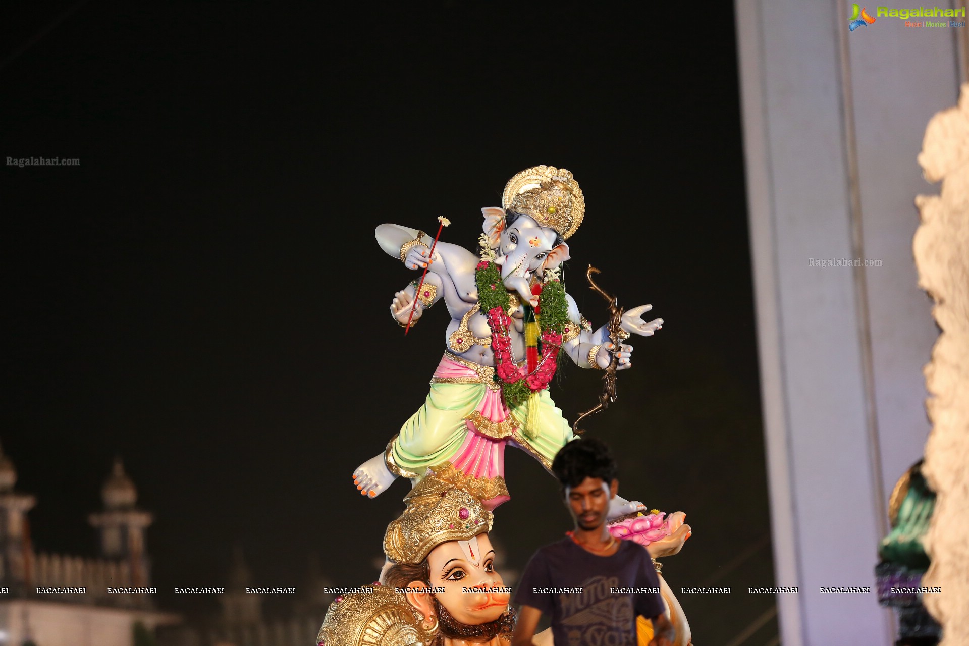 Ganesh Immersion Procession 2019 at Charminar