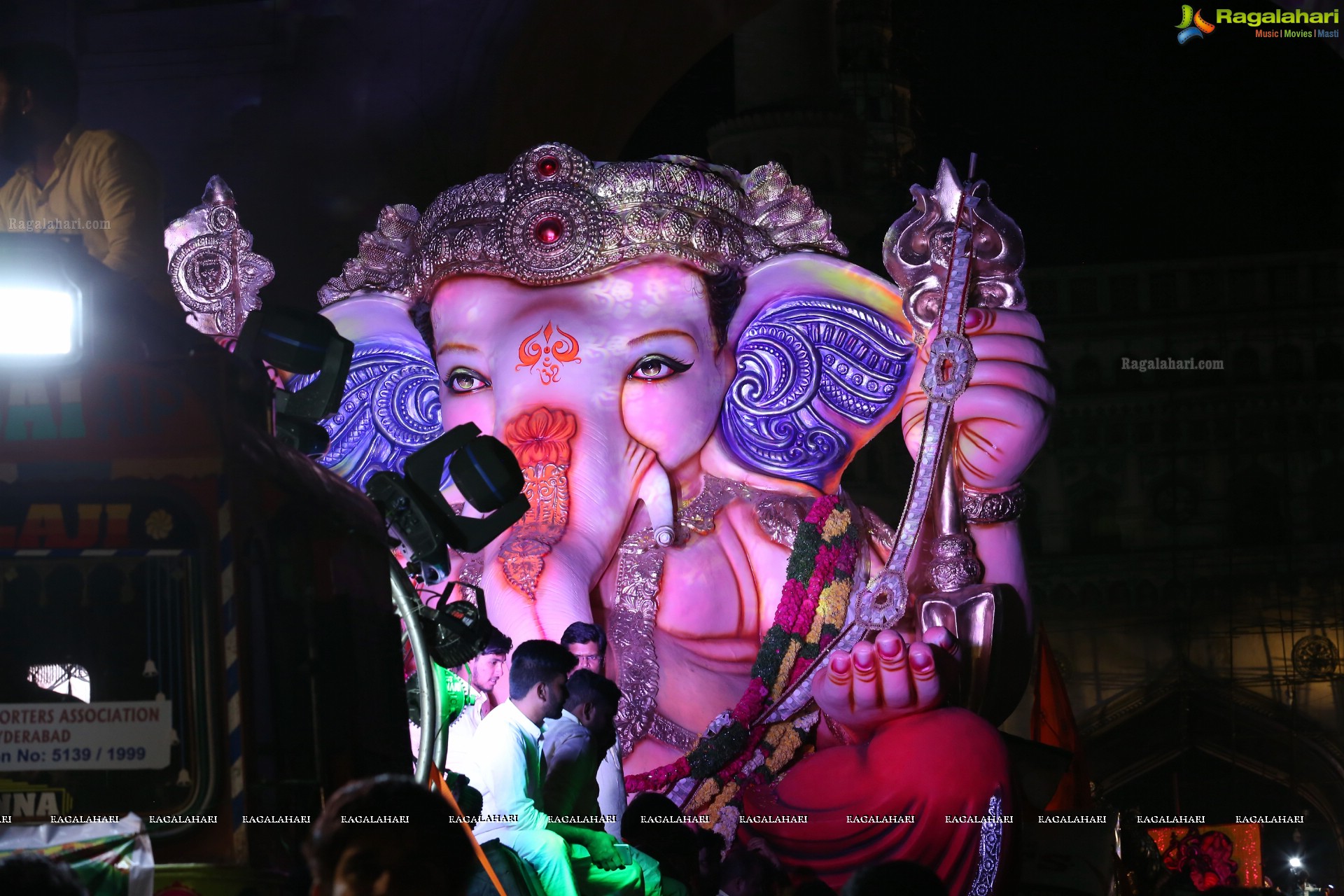 Ganesh Immersion Procession 2019 at Charminar