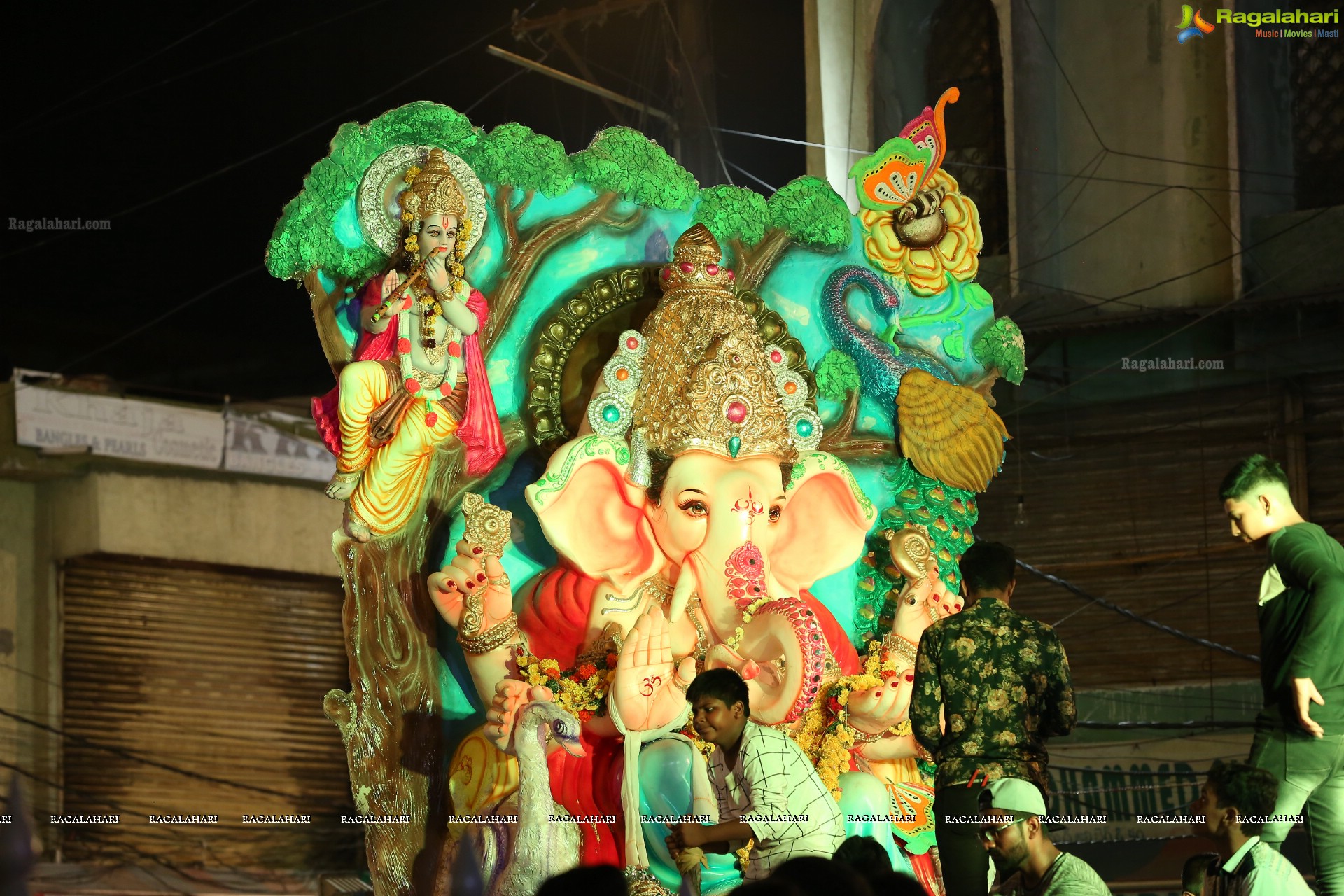 Ganesh Immersion Procession 2019 at Charminar