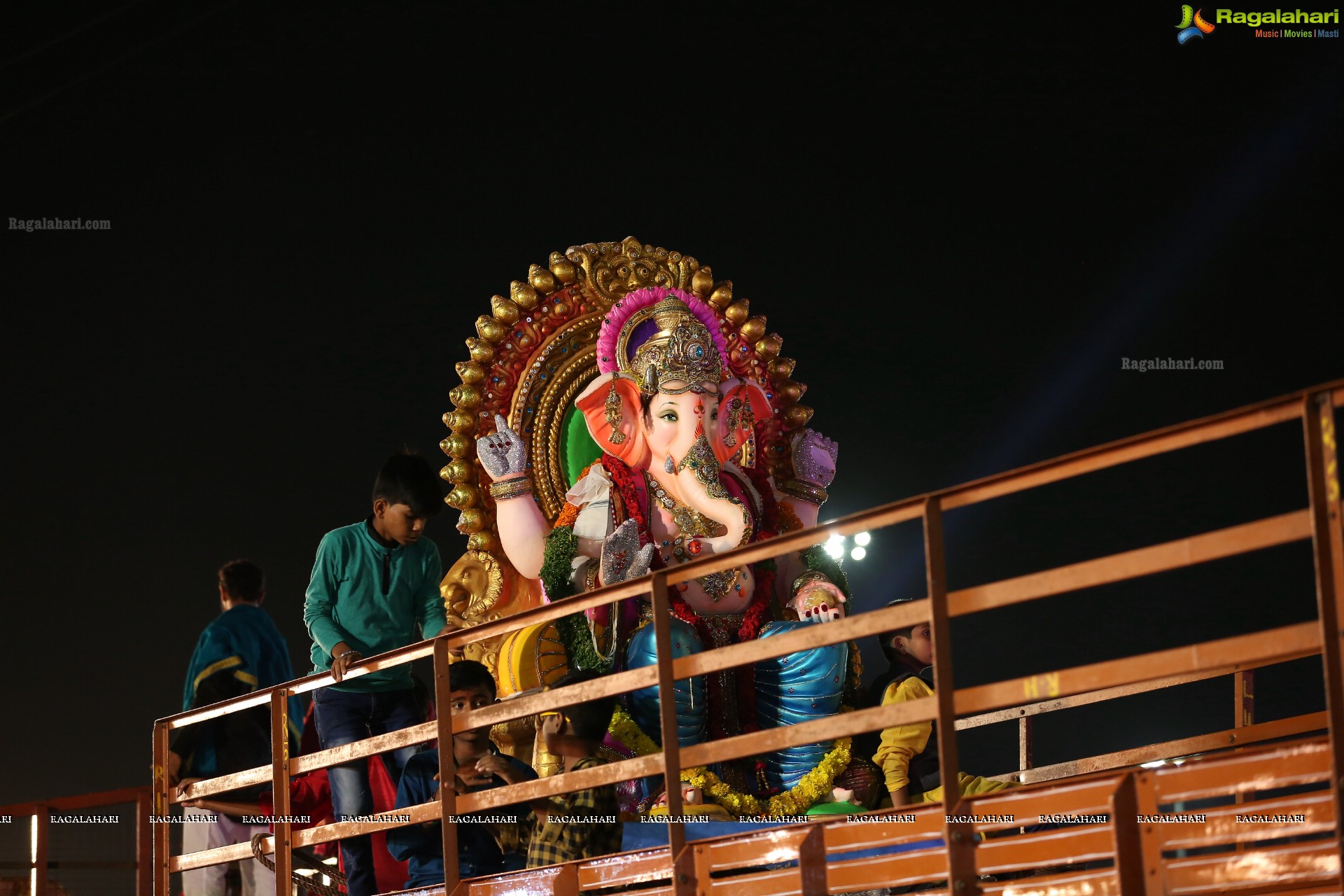 Ganesh Immersion Procession 2019 at Charminar