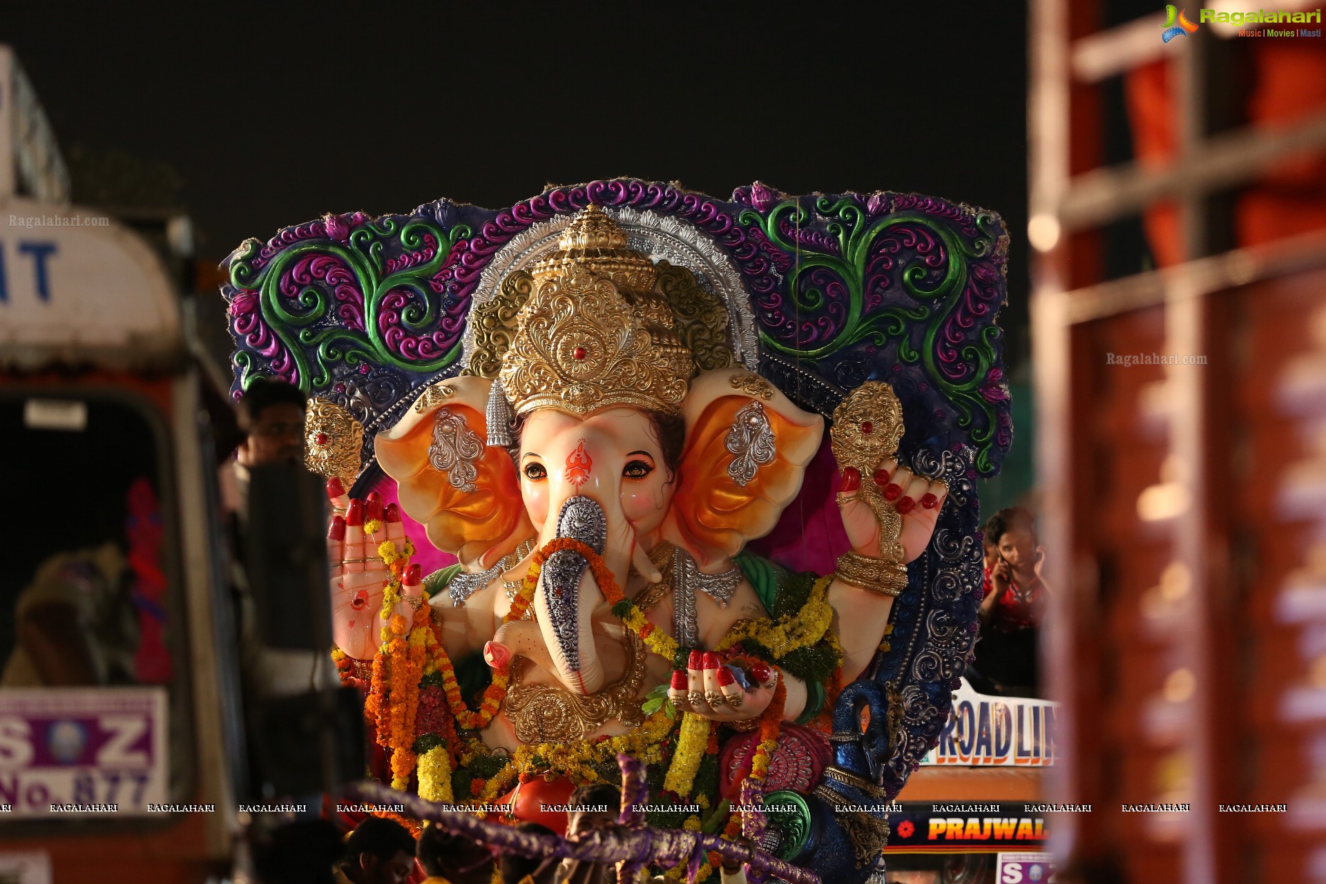 Ganesh Immersion Procession 2019 at Charminar