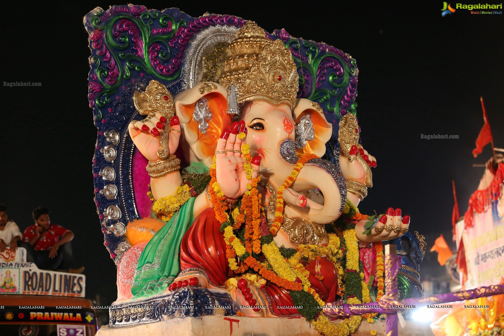 Ganesh Immersion Procession 2019 at Charminar