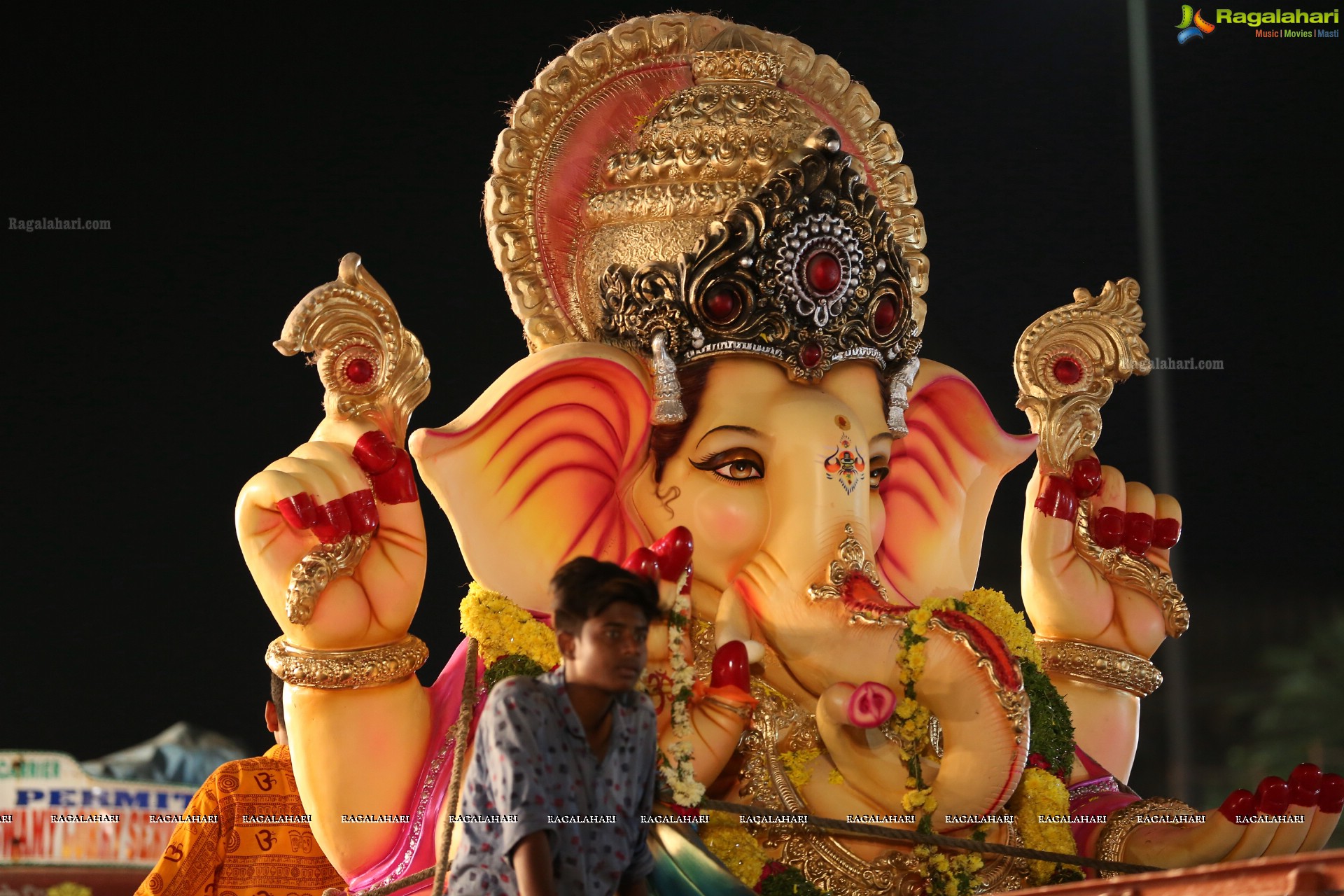 Ganesh Immersion Procession 2019 at Charminar