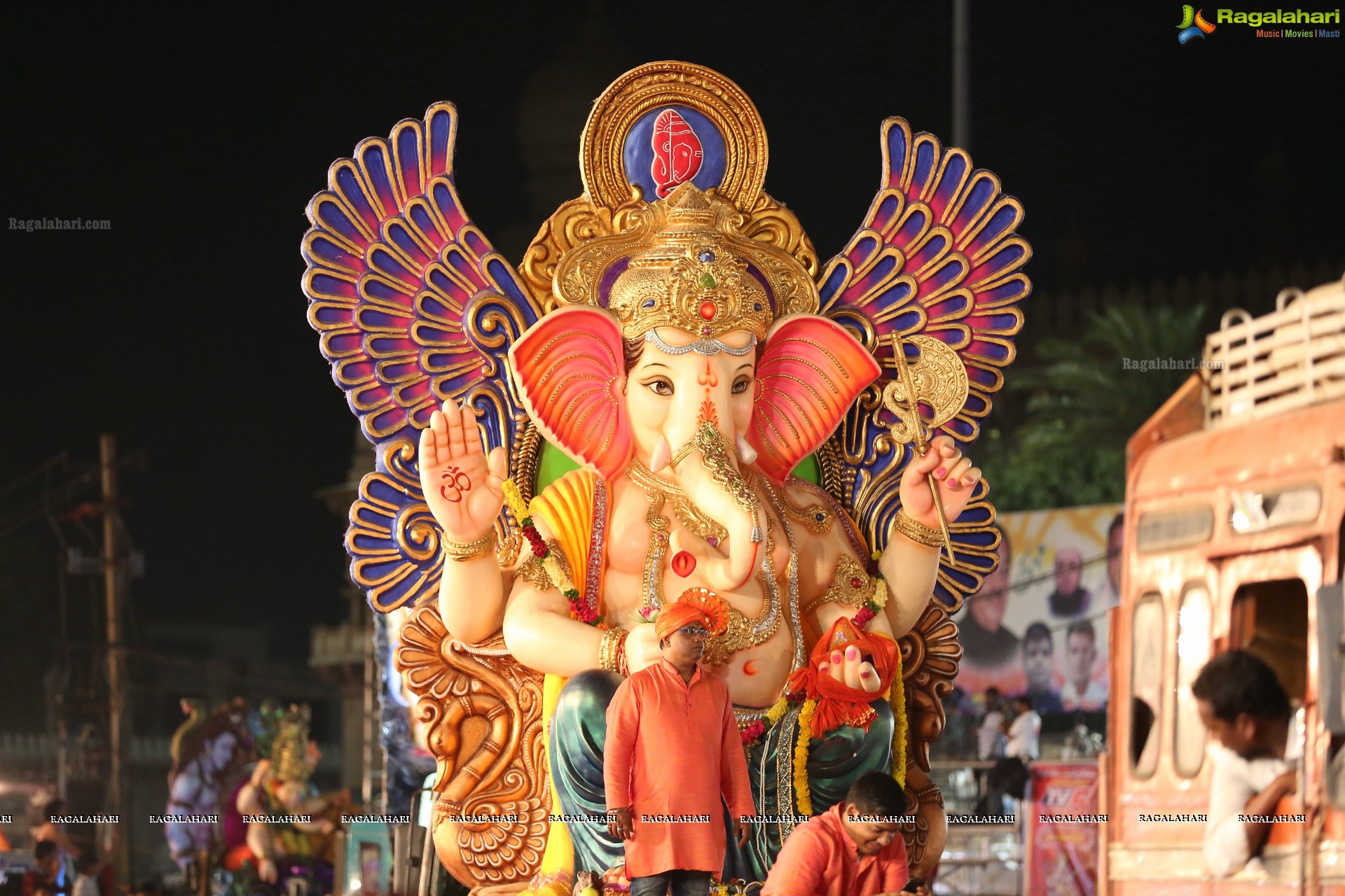 Ganesh Immersion Procession 2019 at Charminar