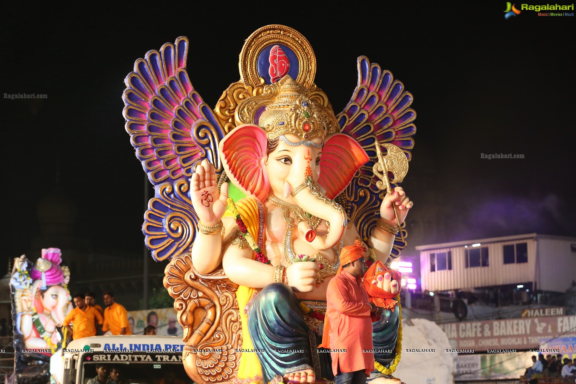 Ganesh Immersion Procession 2019 at Charminar