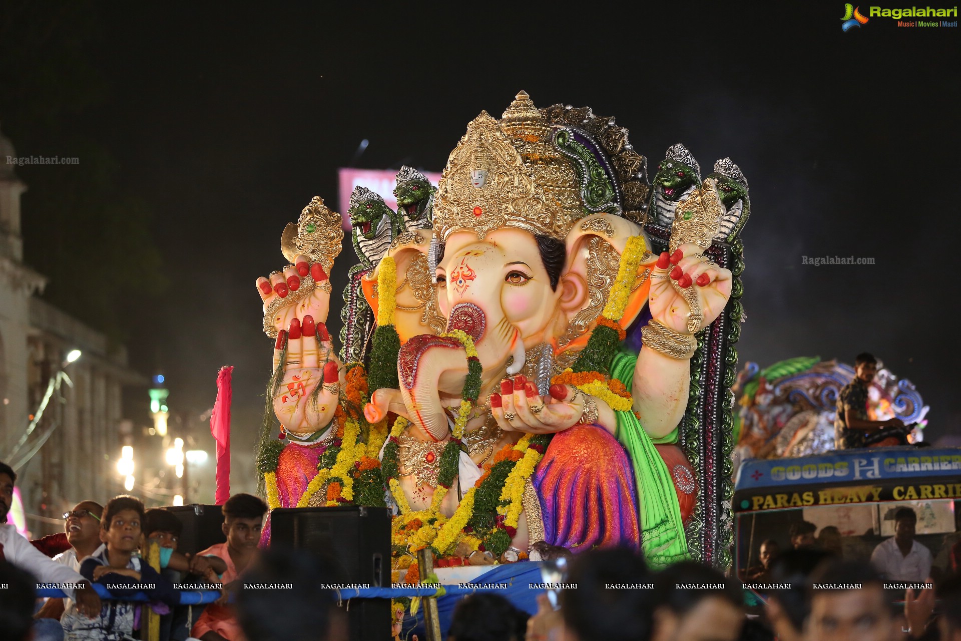 Ganesh Immersion Procession 2019 at Charminar