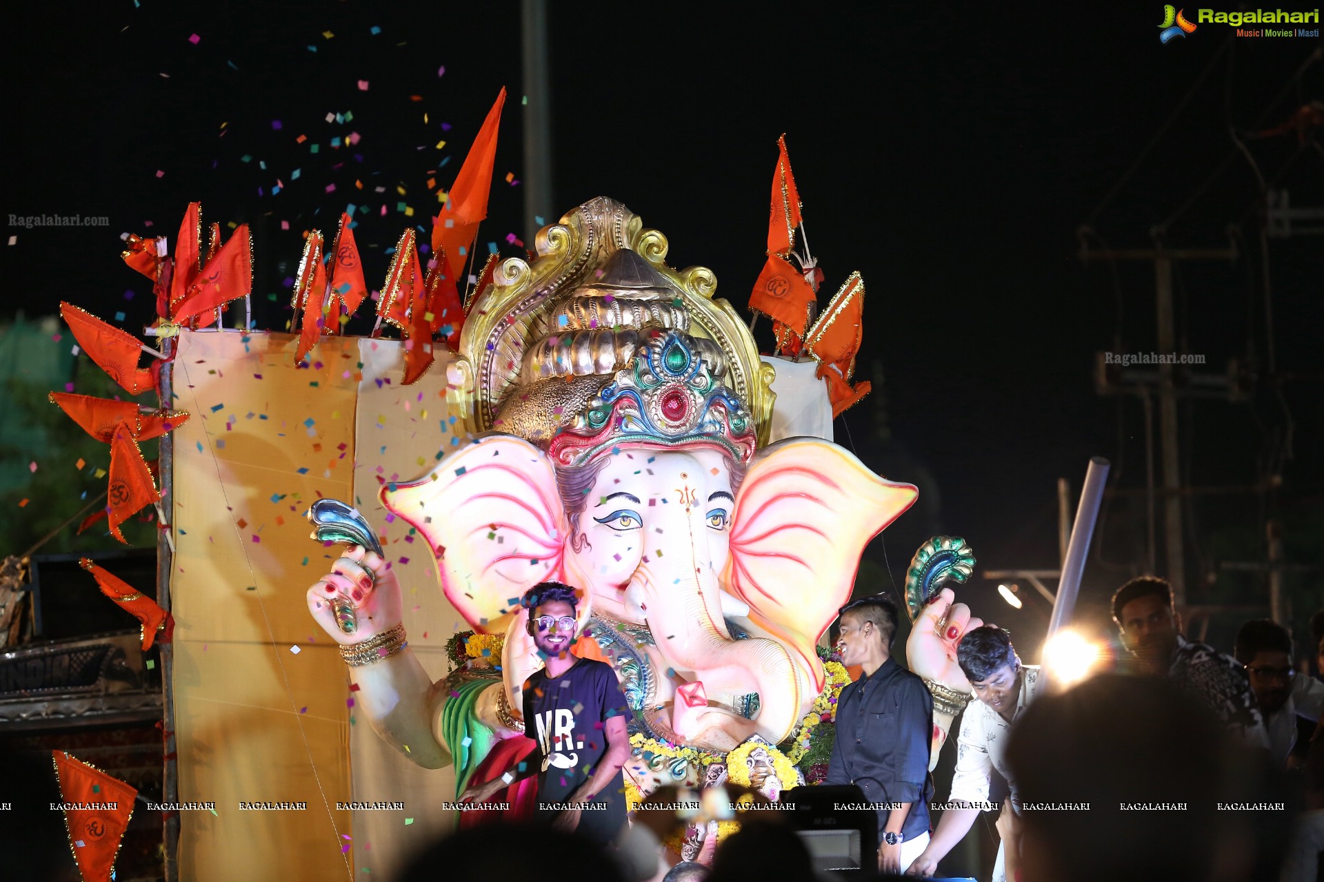 Ganesh Immersion Procession 2019 at Charminar