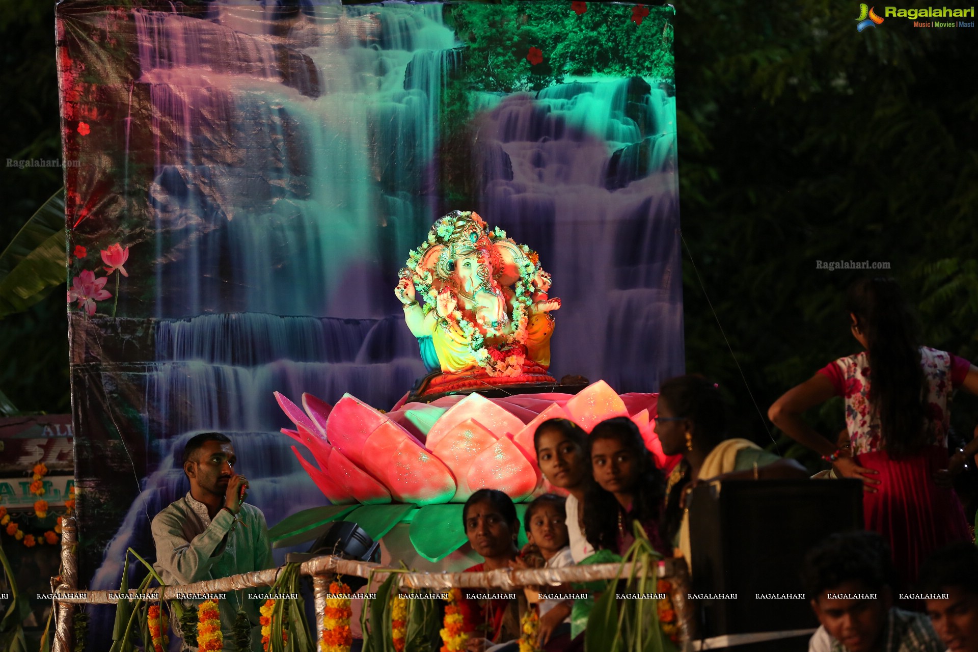 Ganesh Immersion Procession 2019 at Charminar