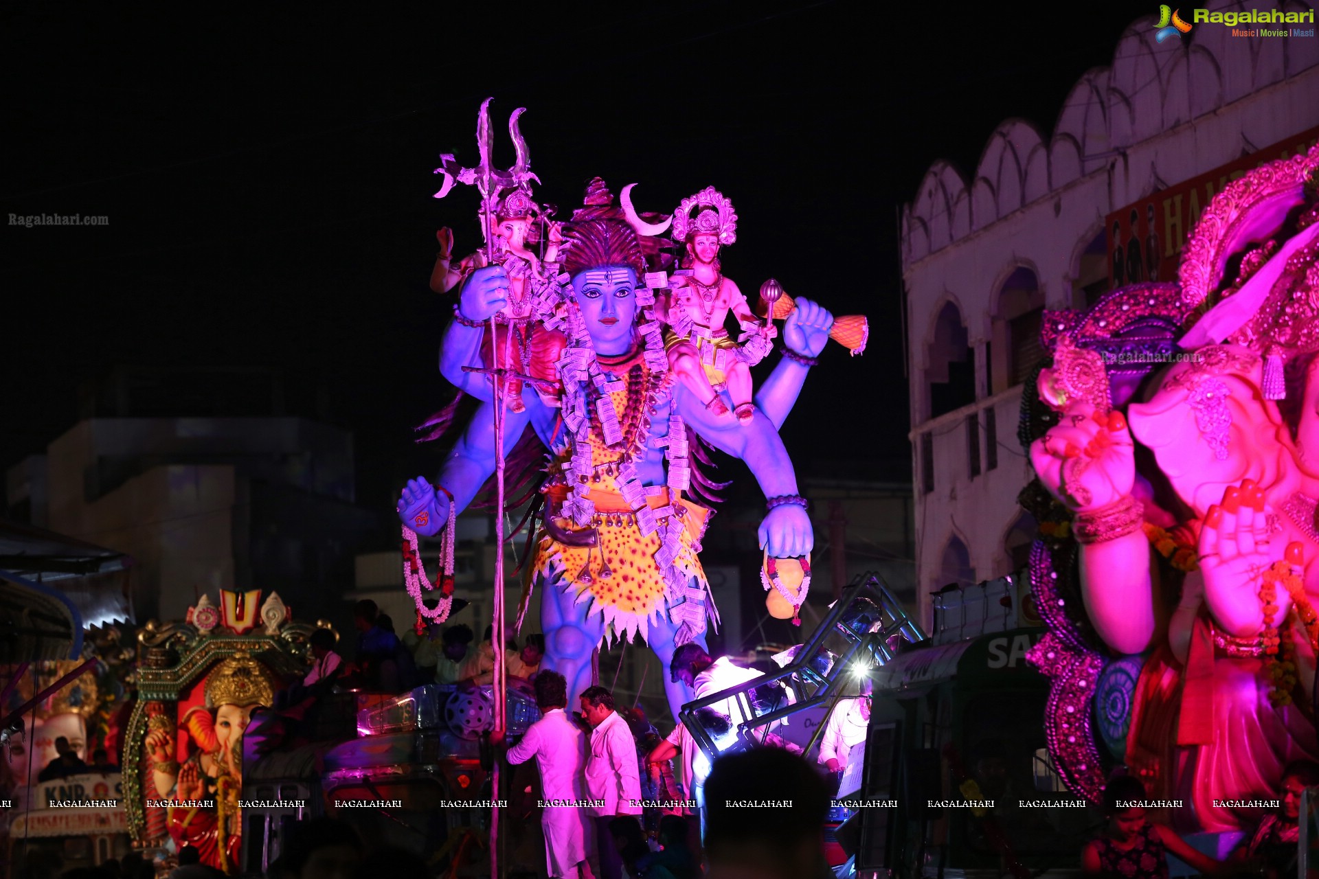 Ganesh Immersion Procession 2019 at Charminar