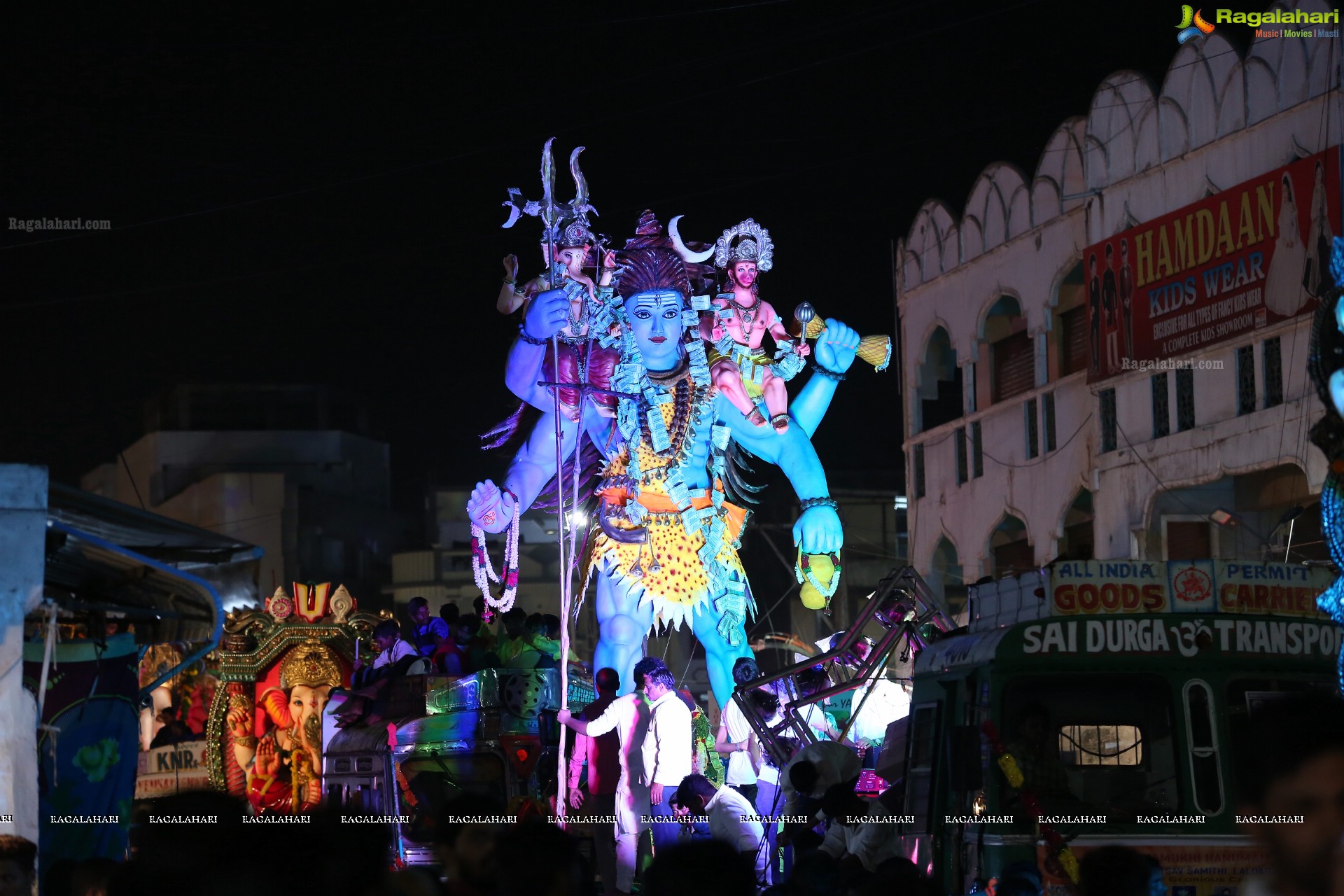 Ganesh Immersion Procession 2019 at Charminar