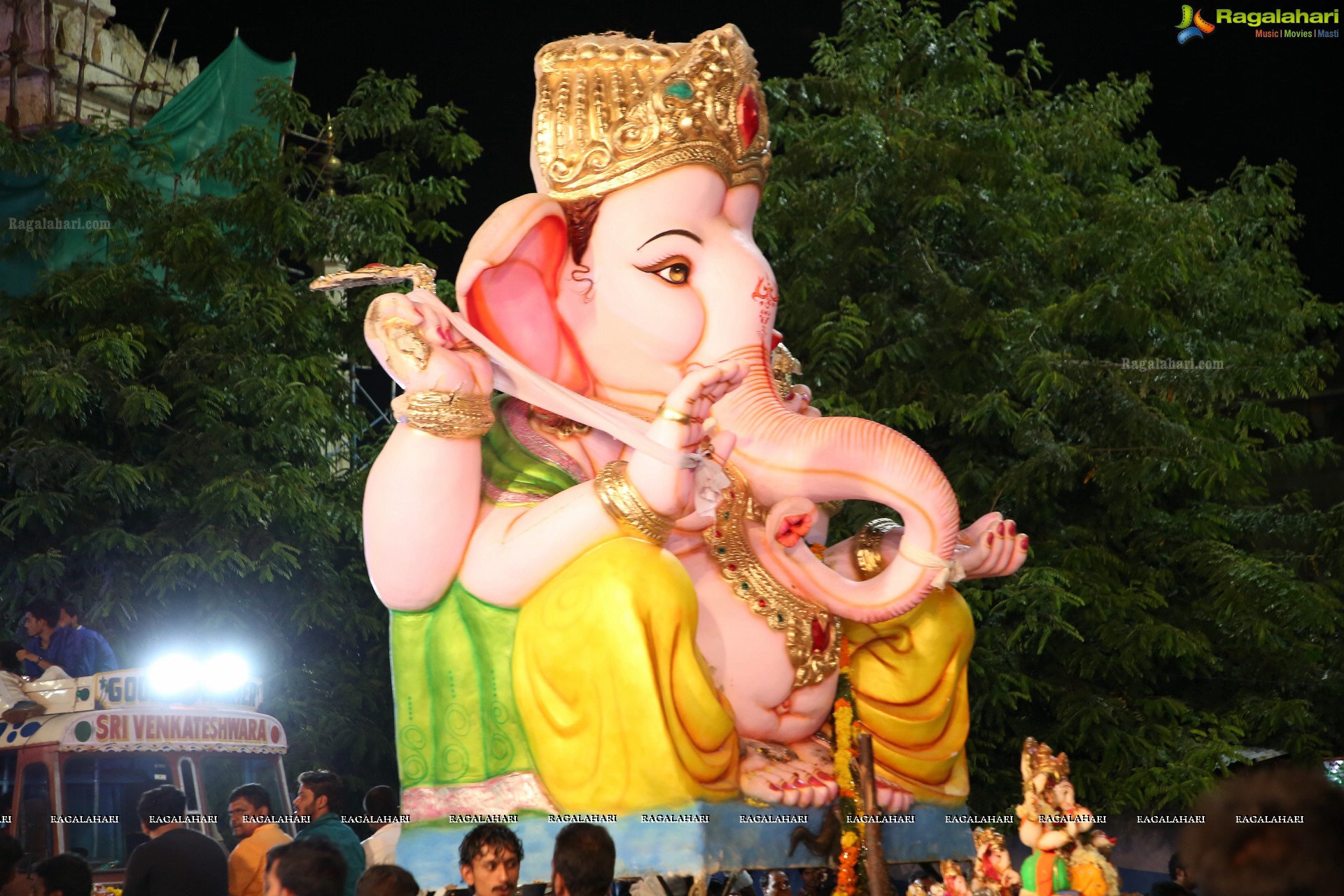 Ganesh Immersion Procession 2019 at Charminar