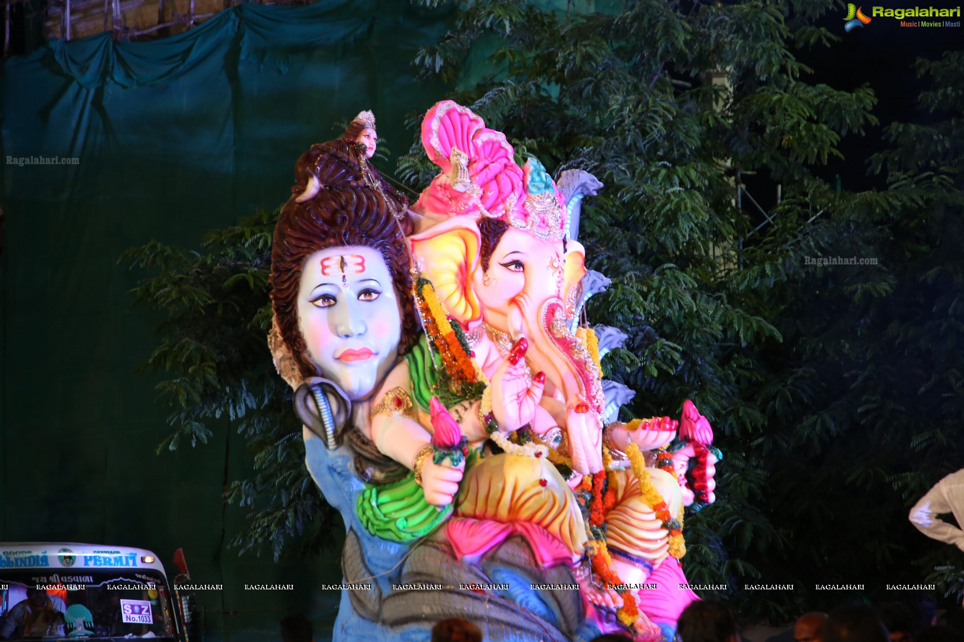 Ganesh Immersion Procession 2019 at Charminar