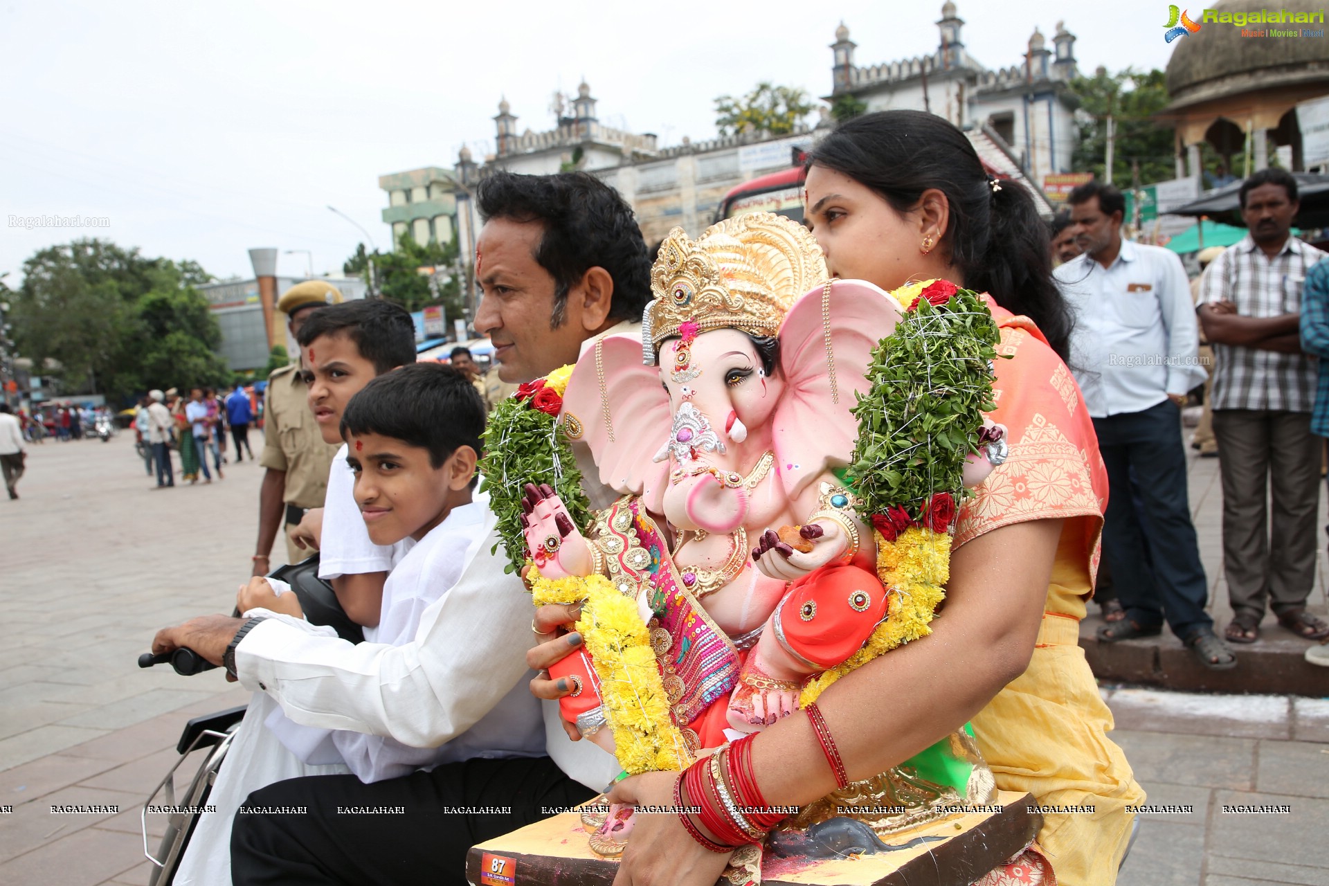 Ganesh Immersion Procession 2019 at Charminar