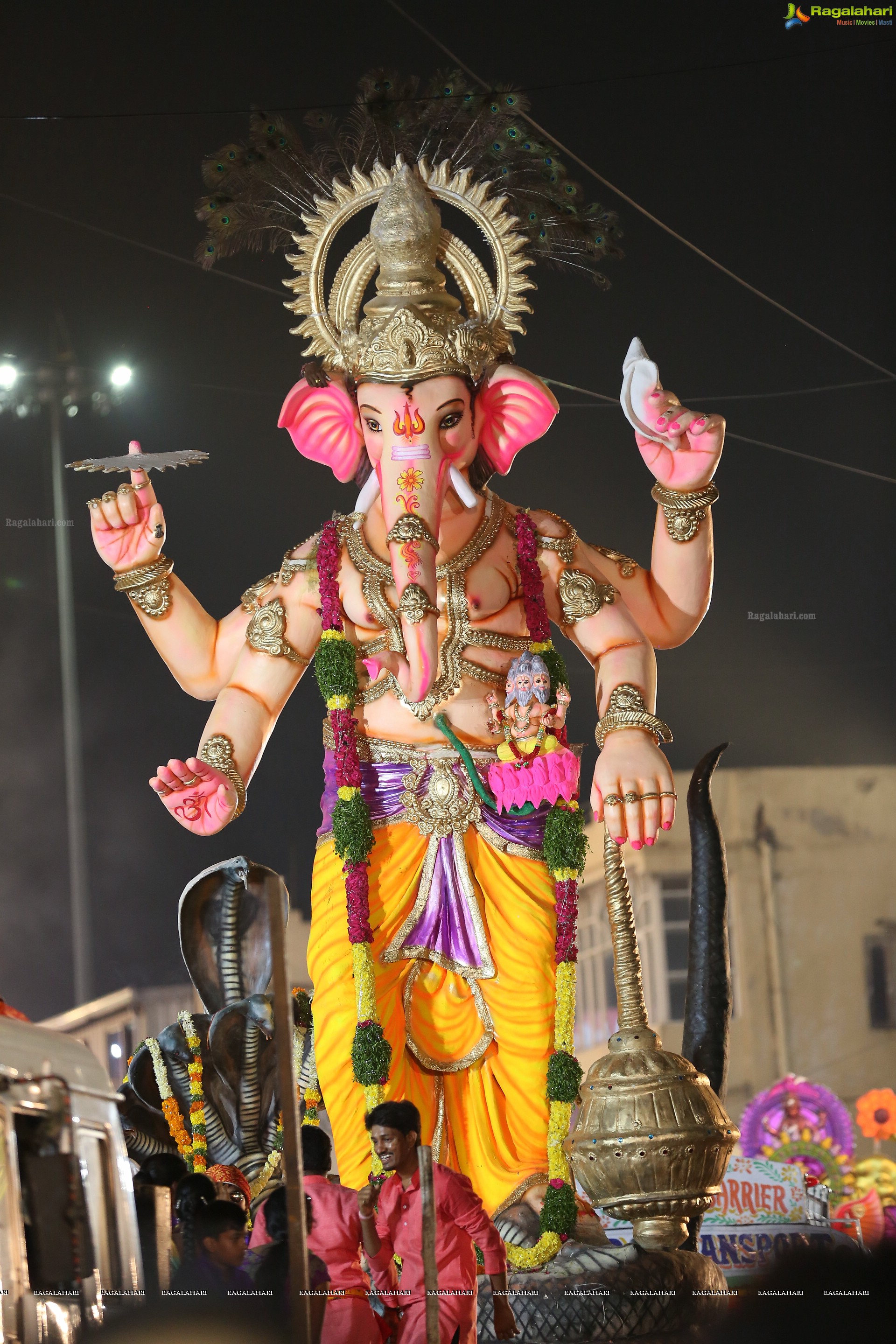 Ganesh Immersion Procession 2019 at Charminar