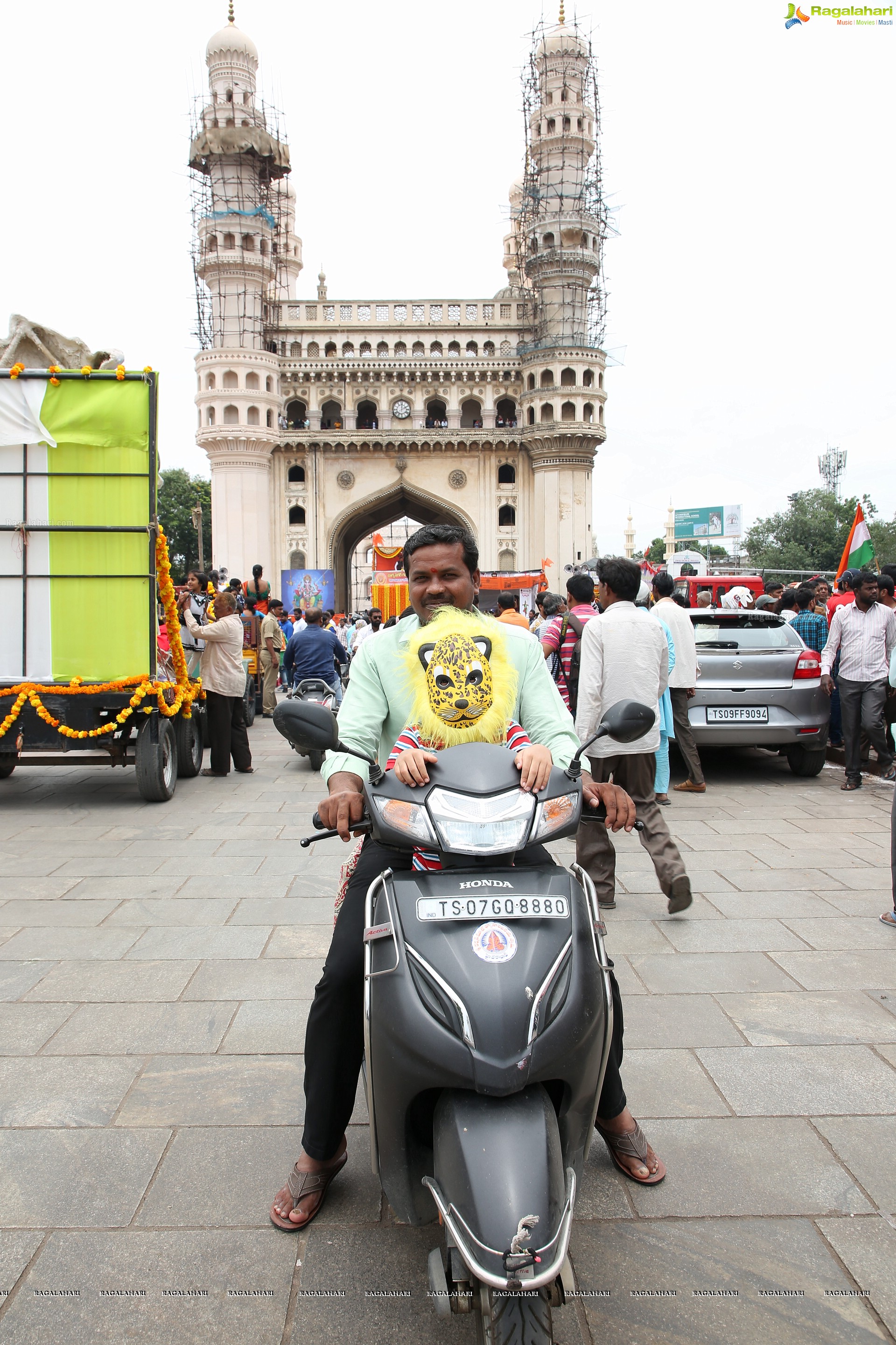 Ganesh Immersion Procession 2019 at Charminar