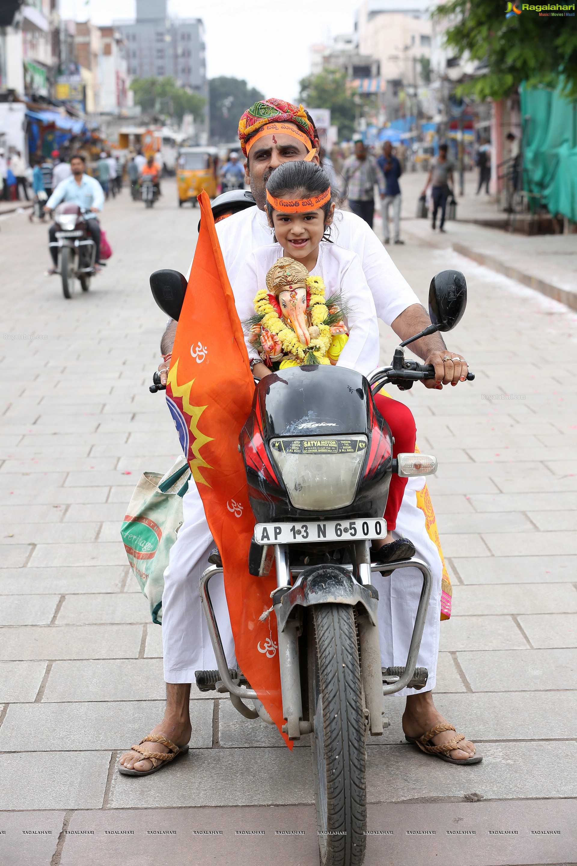 Ganesh Immersion Procession 2019 at Charminar