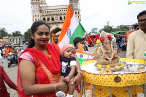 Ganesh Immersion Procession at Charminar