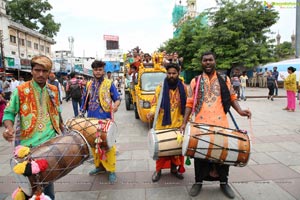 Ganesh Immersion Procession at Charminar