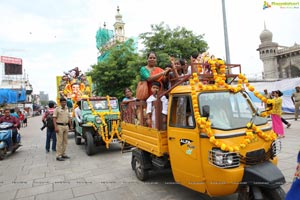 Ganesh Immersion Procession at Charminar