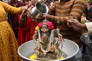 Ganesh Immersion Procession at Charminar