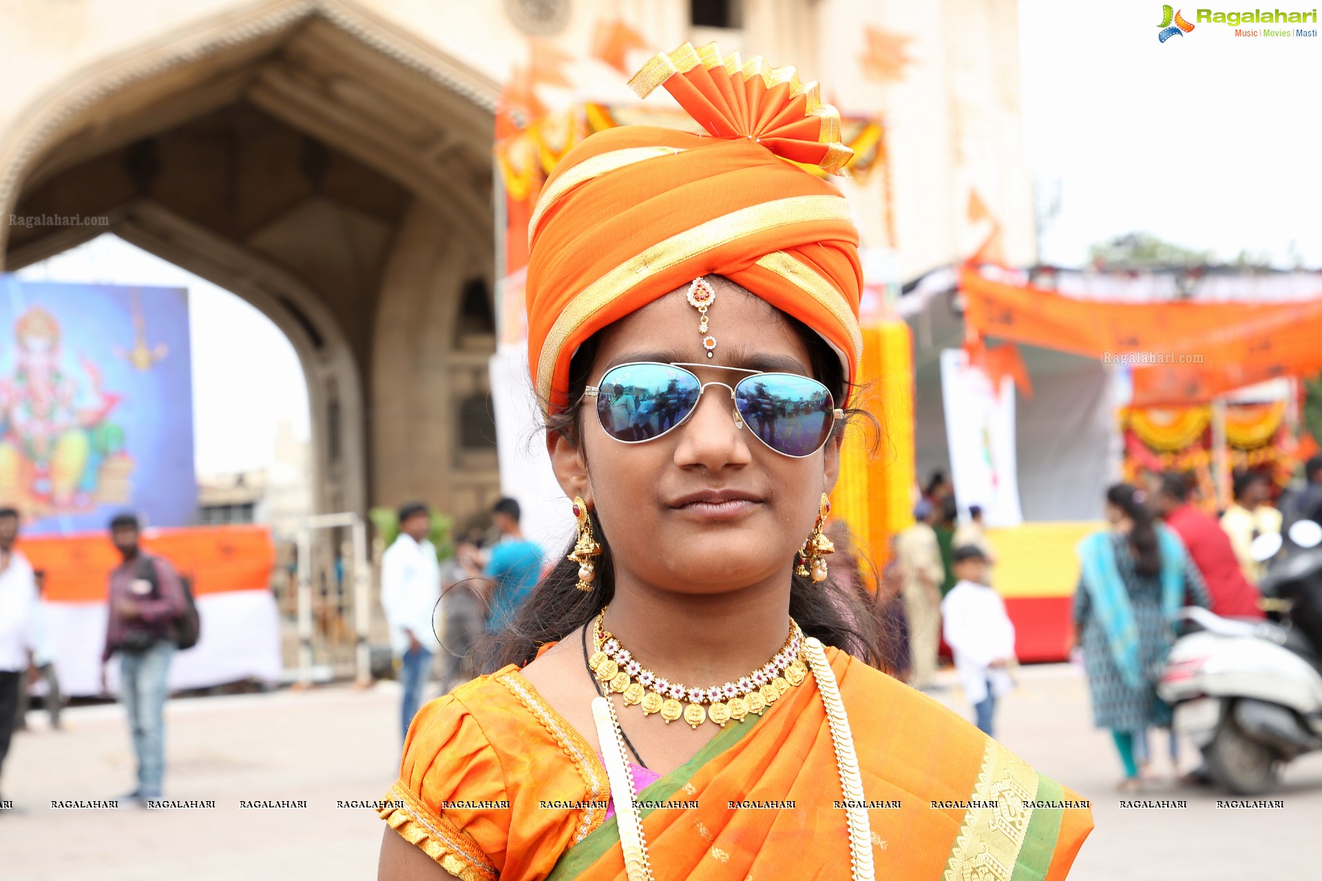 Ganesh Immersion Procession 2019 at Charminar