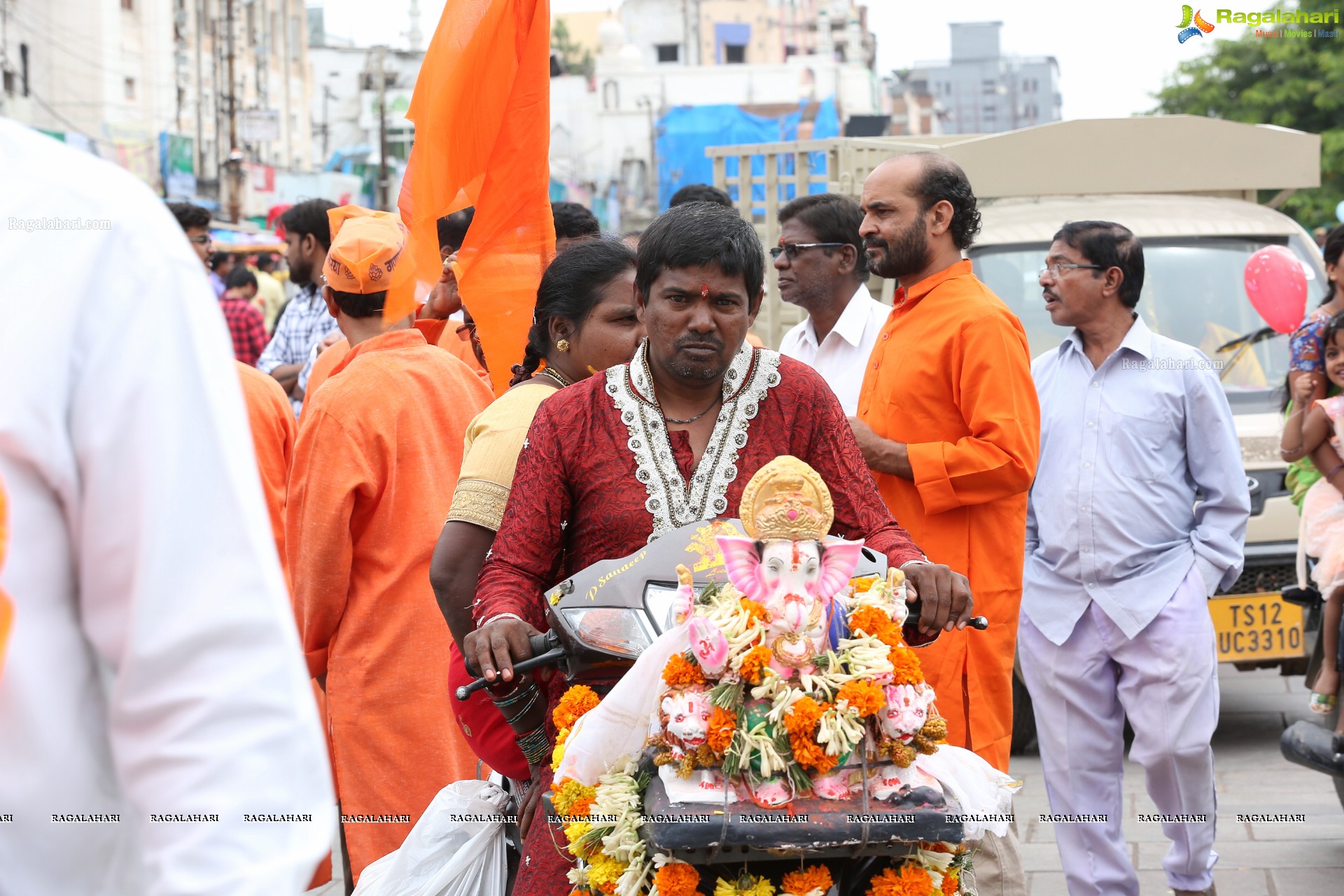 Ganesh Immersion Procession 2019 at Charminar