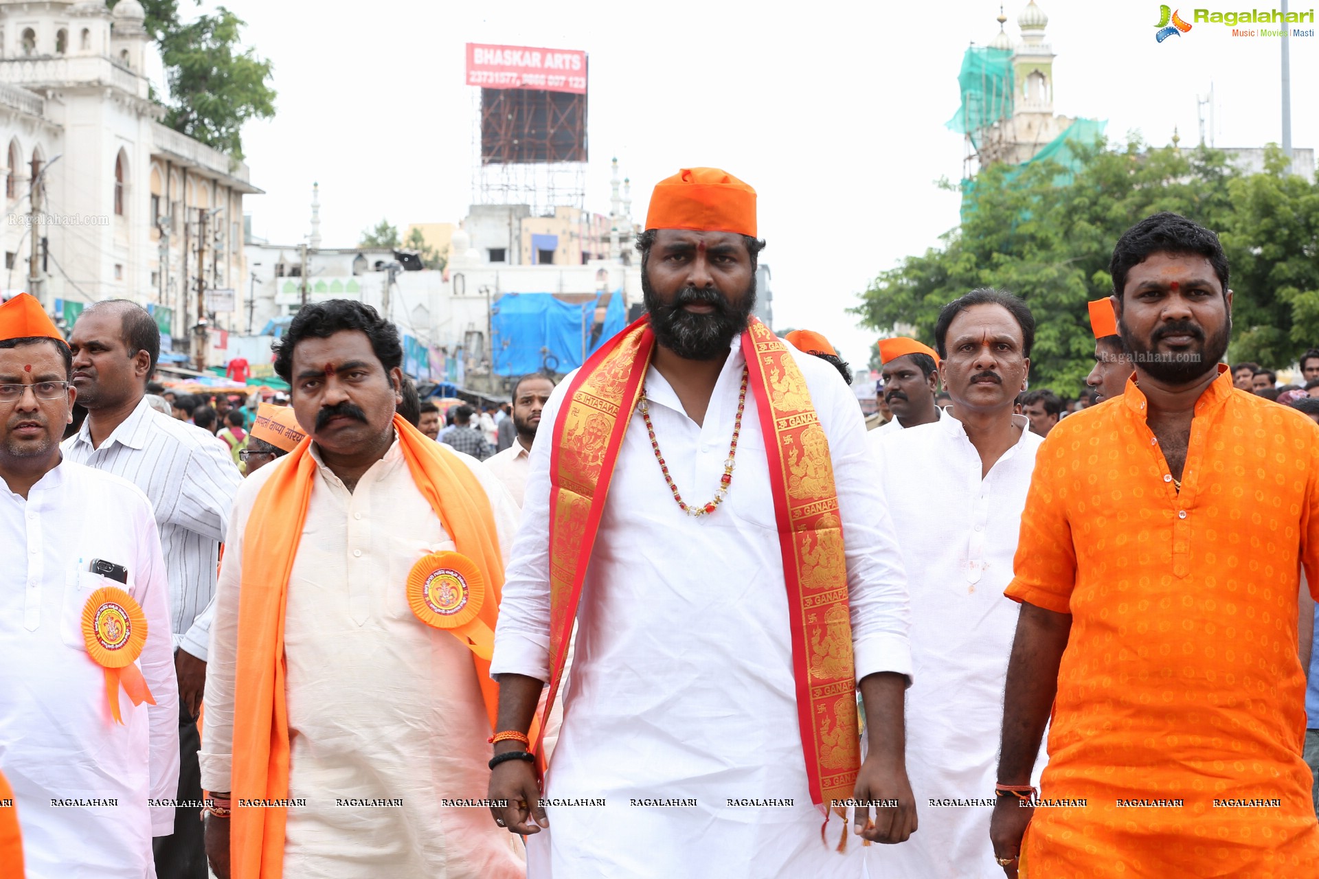 Ganesh Immersion Procession 2019 at Charminar