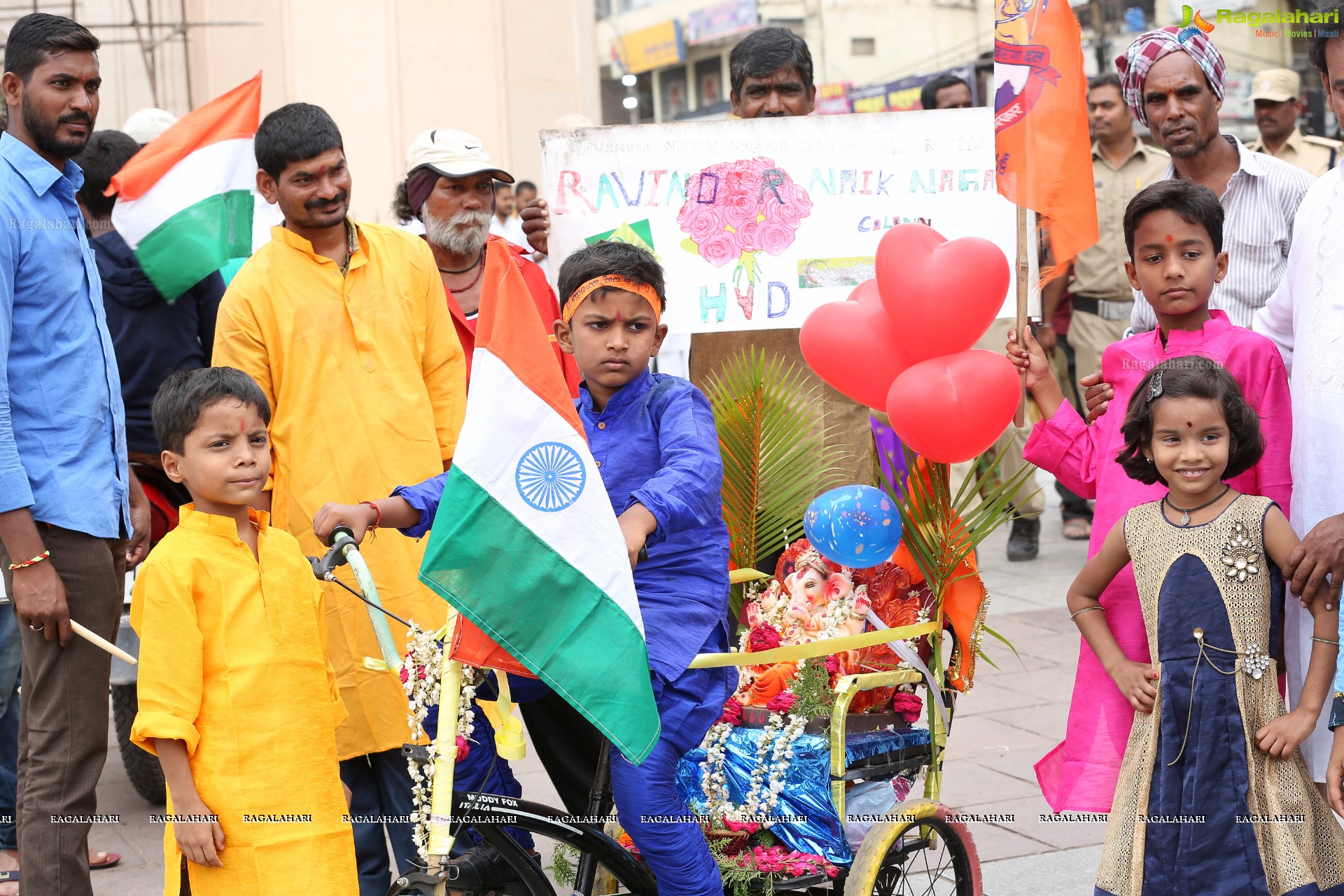 Ganesh Immersion Procession 2019 at Charminar