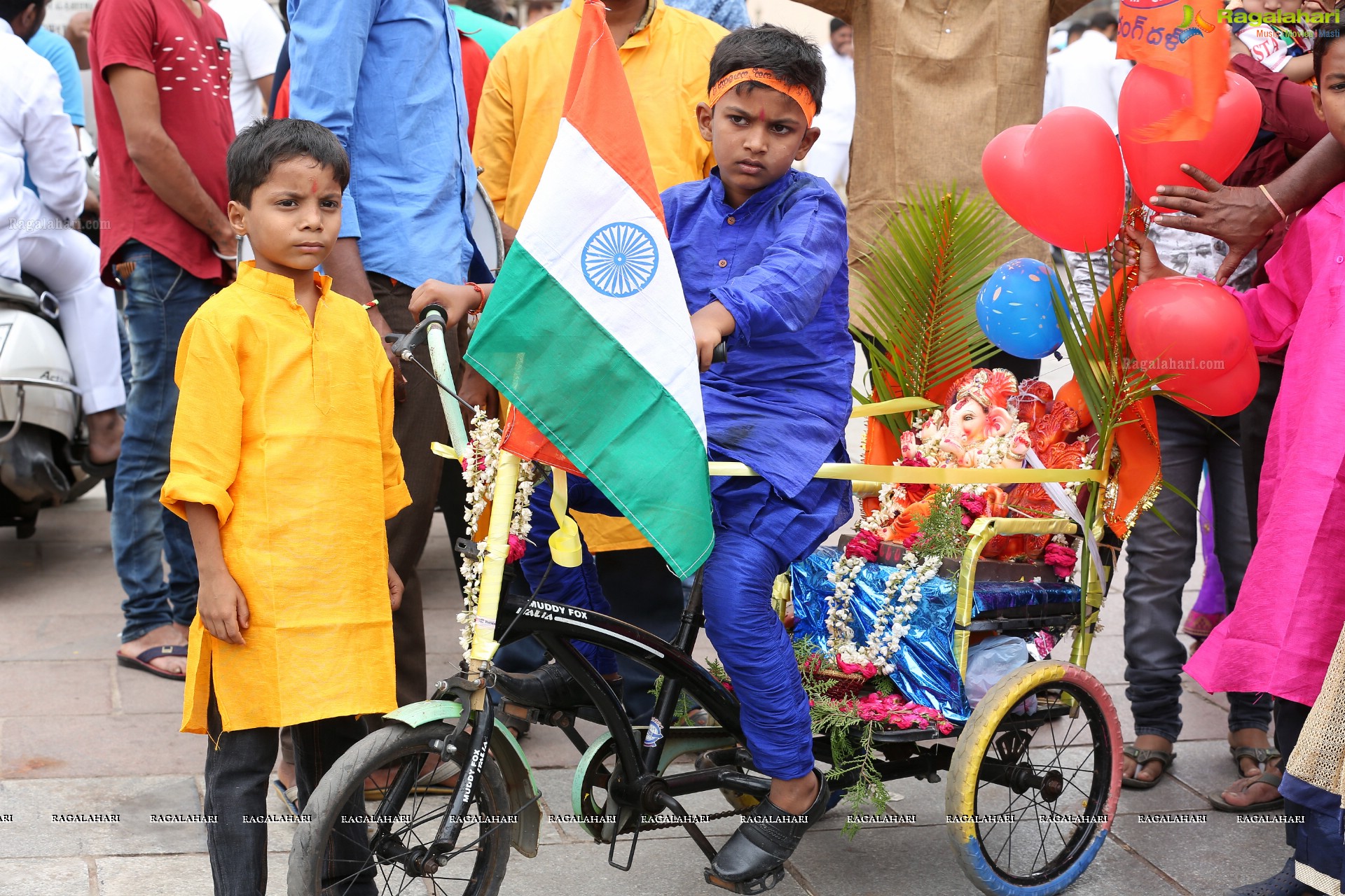 Ganesh Immersion Procession 2019 at Charminar