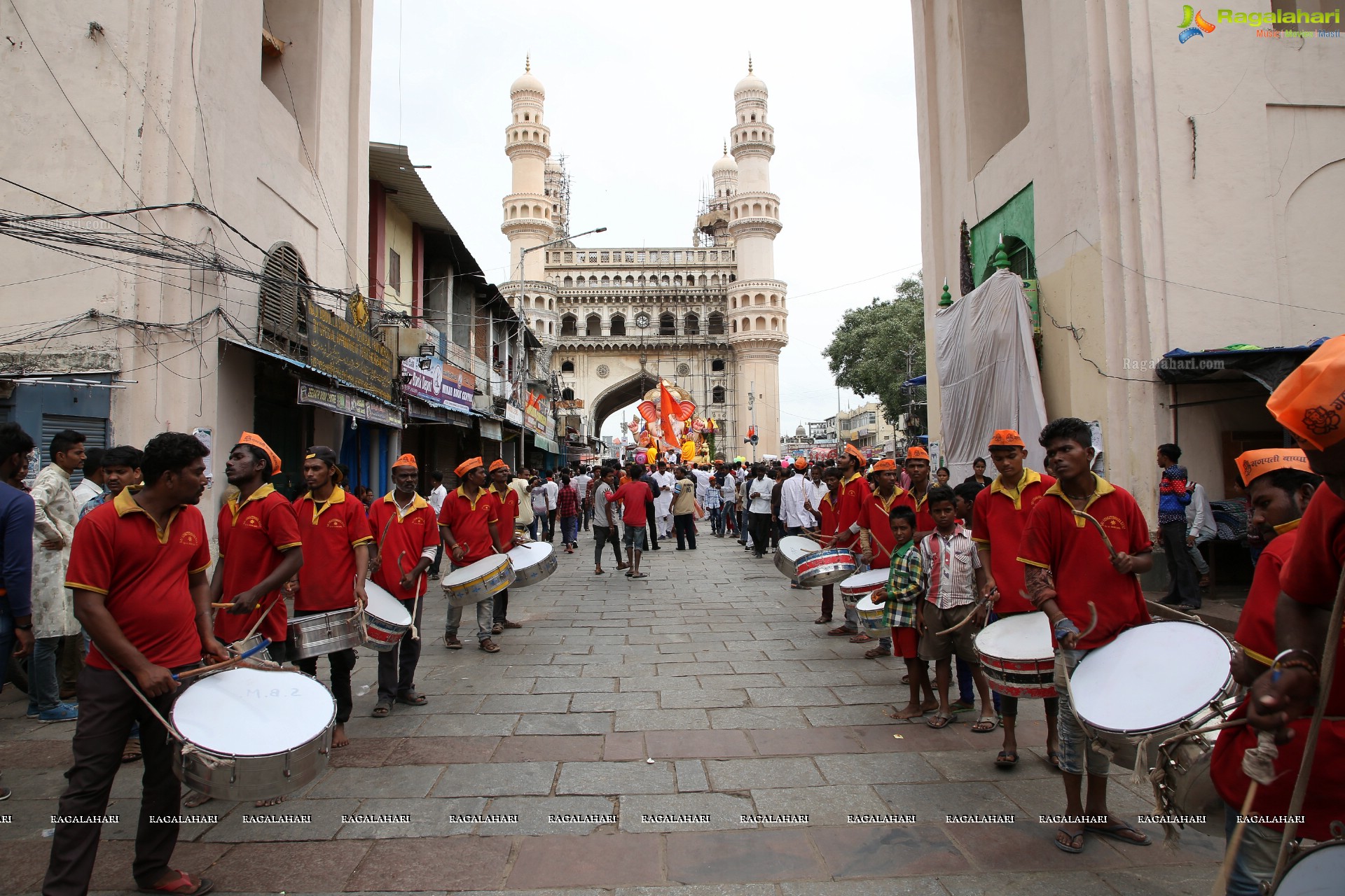 Ganesh Immersion Procession 2019 at Charminar