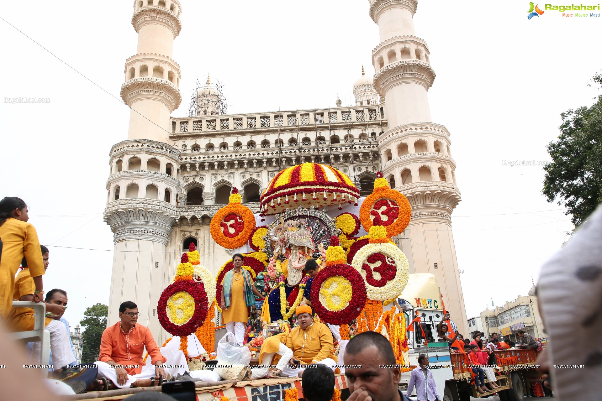 Ganesh Immersion Procession 2019 at Charminar