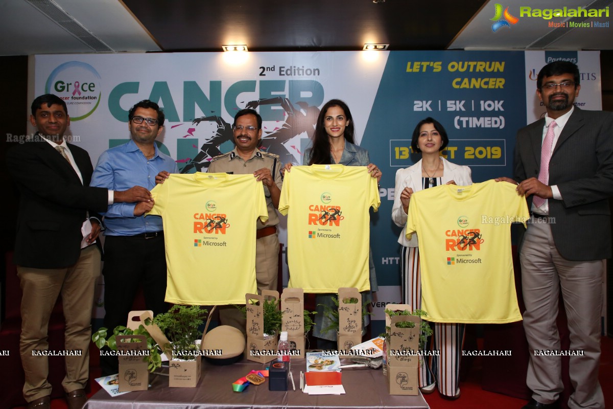 Grace Cancer Run 2019 Press Conference at Hotel Daspalla