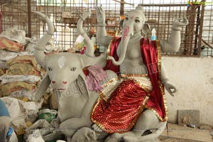 Hyderabad's Ganesh Festival Idols