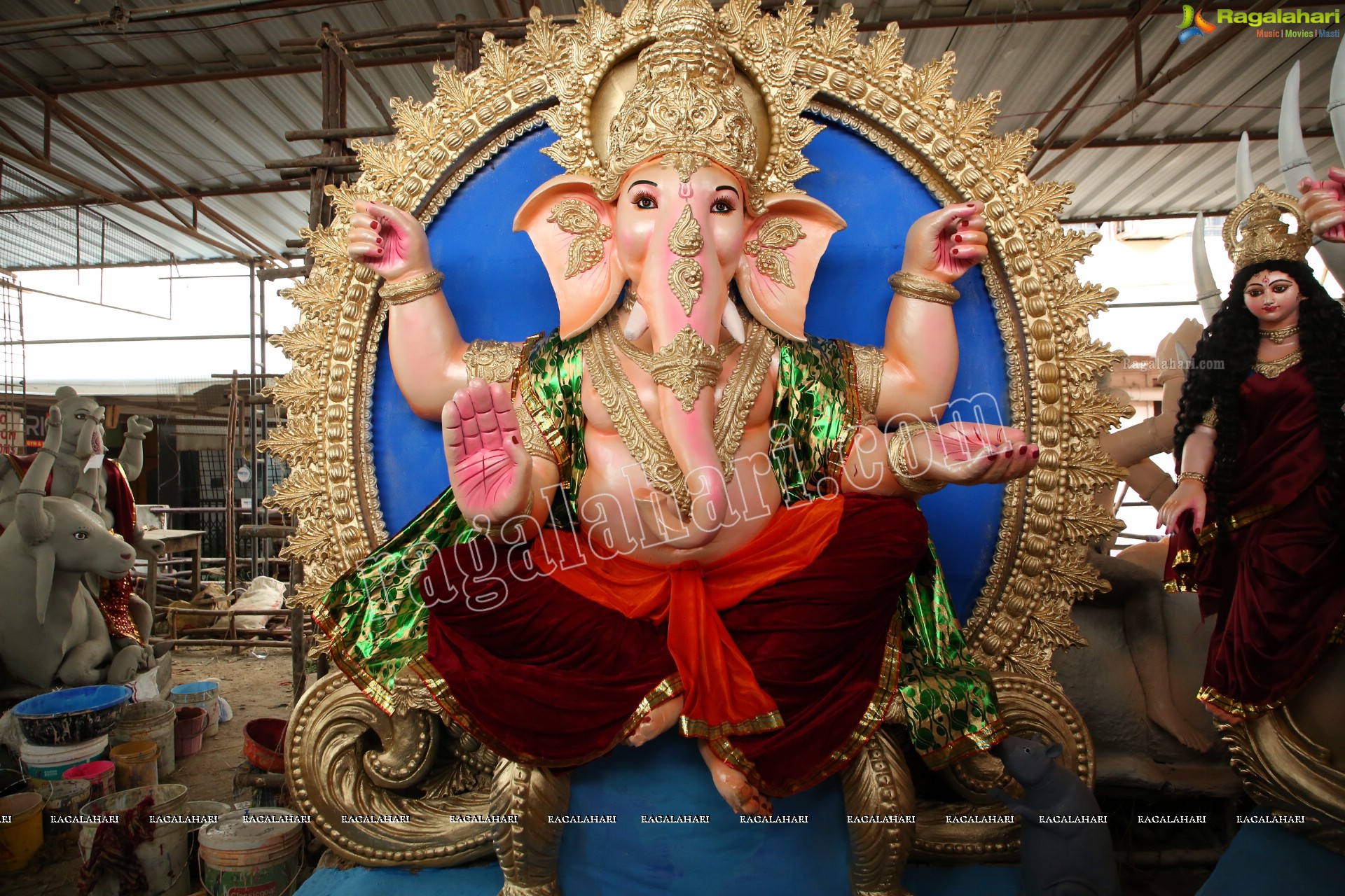 Hyderabad's Ganesh Festival Idols 2019