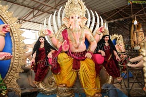 Hyderabad's Ganesh Festival Idols