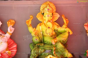 Hyderabad's Ganesh Festival Idols