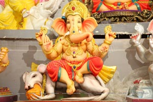 Hyderabad's Ganesh Festival Idols