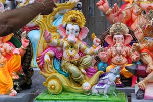 Hyderabad's Ganesh Festival Idols