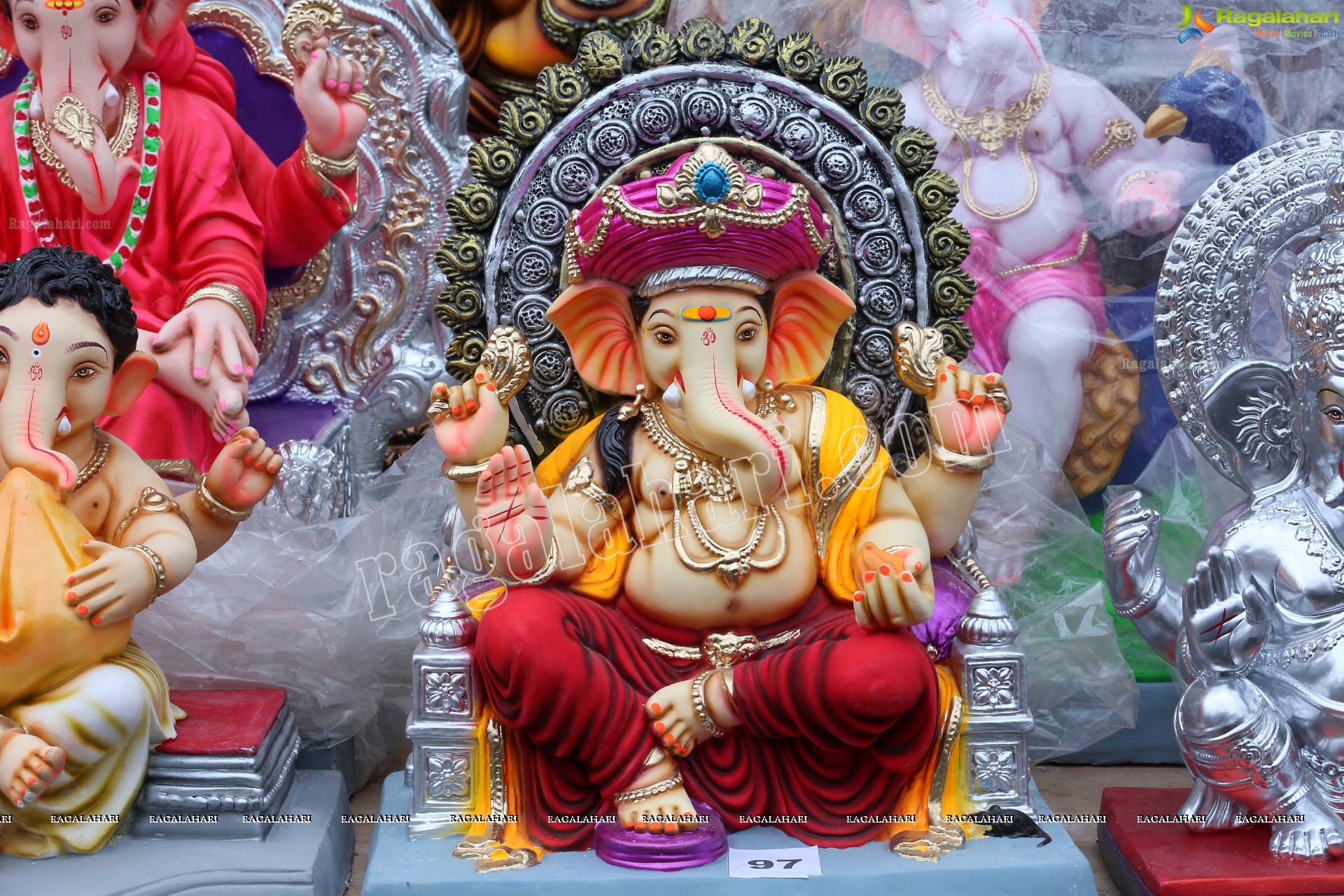 Hyderabad's Ganesh Festival Idols 2019