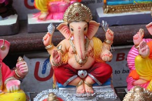 Hyderabad's Ganesh Festival Idols