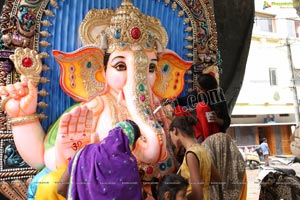 Hyderabad's Ganesh Festival Idols